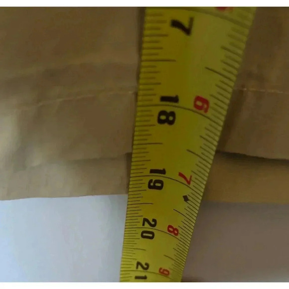 CARRE Mens Pull On Elastic Waist Slice Style Cargo Track Shorts Tan Sz XL - Picture 7 of 9